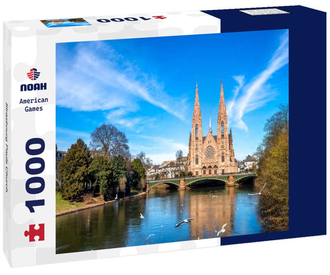 Noah Jigsaw Puzzle Strasbourg Pauls Church 1000 pieces
