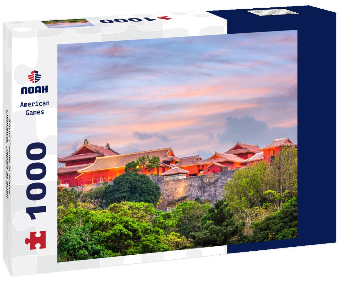 Noah Jigsaw Puzzle Shuri Castle in Naha, Okinawa, Japan at dusk 1000 pieces