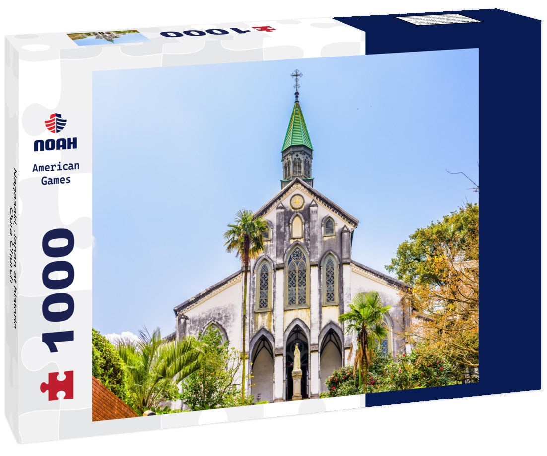 Noah Jigsaw Puzzle Nagasaki, Japan at historic Oura Church 1000 pieces