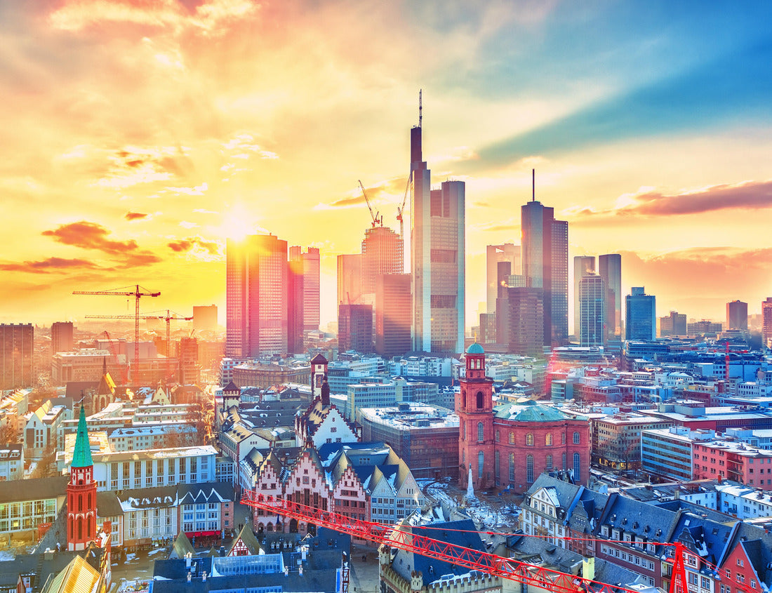 Noah Jigsaw Puzzle Frankfurt am Main at sunset, Germany 1000 pieces