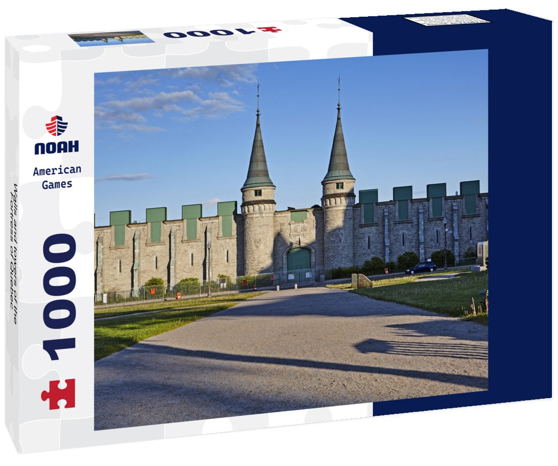 Noah Jigsaw Puzzle Walls and towers of the Fortress of Quebec 1000 pieces