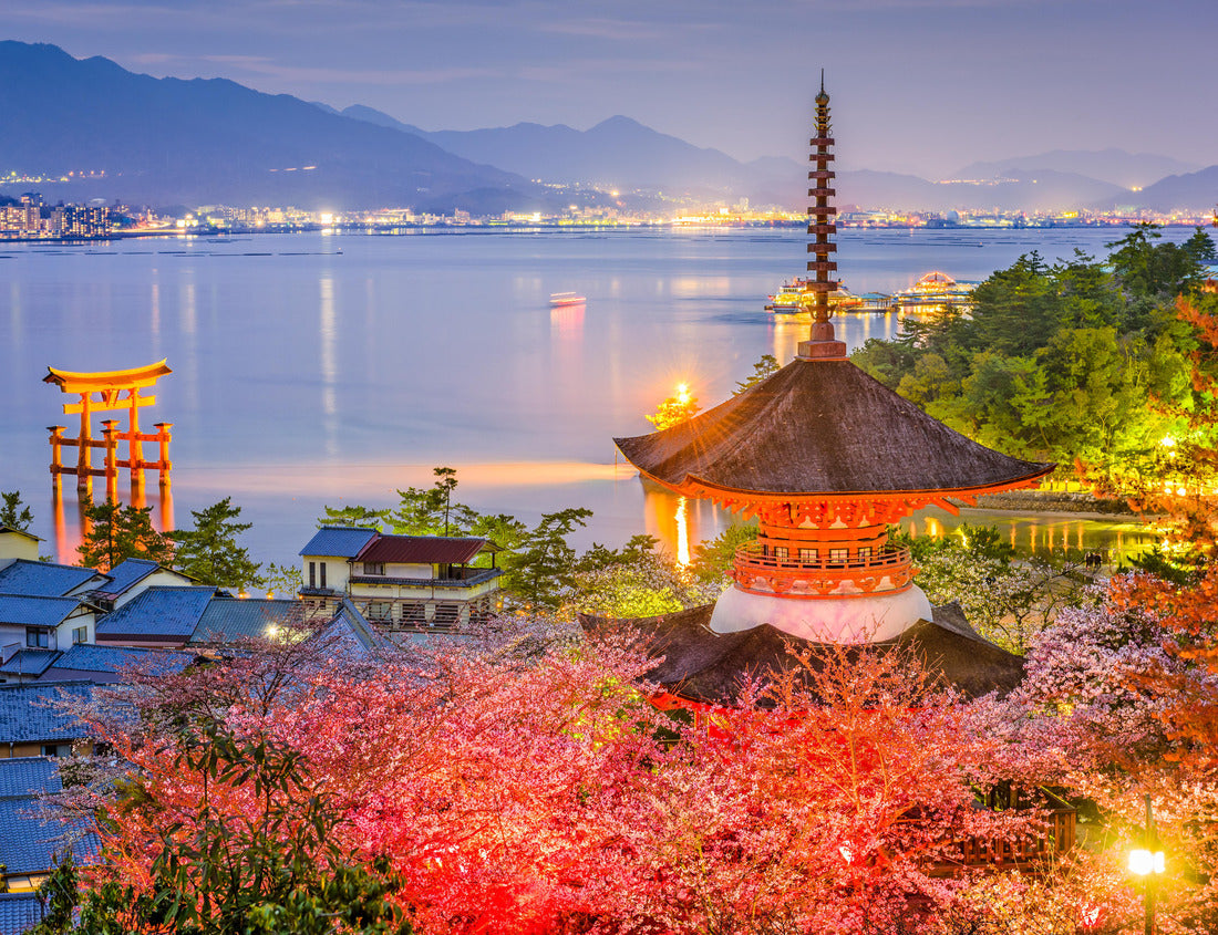 Noah Jigsaw Puzzle Miyajima Island, Hiroshima, Japan in spring 1000 pieces