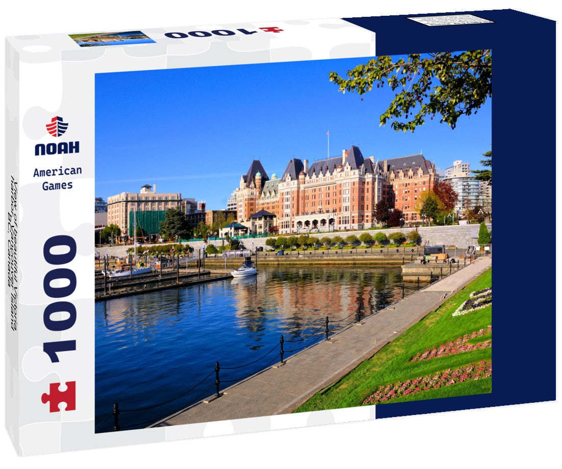 Noah Jigsaw Puzzle View of beautiful Victoria harbor, Vancouver Island, BC, Canada 1000 pieces