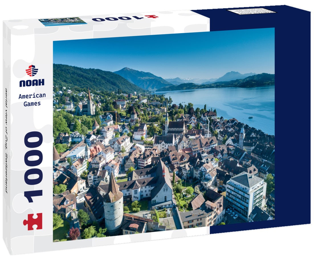 Noah Jigsaw Puzzle aerial view of Zug, Switzerland 1000 pieces