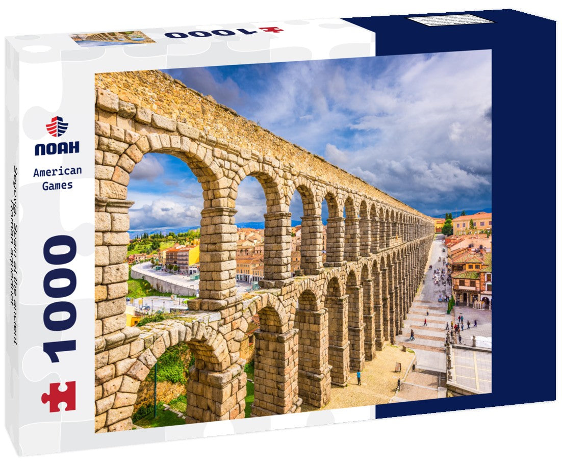 Noah Jigsaw Puzzle Segovia, Spain at the ancient Roman aqueduct 1000 pieces