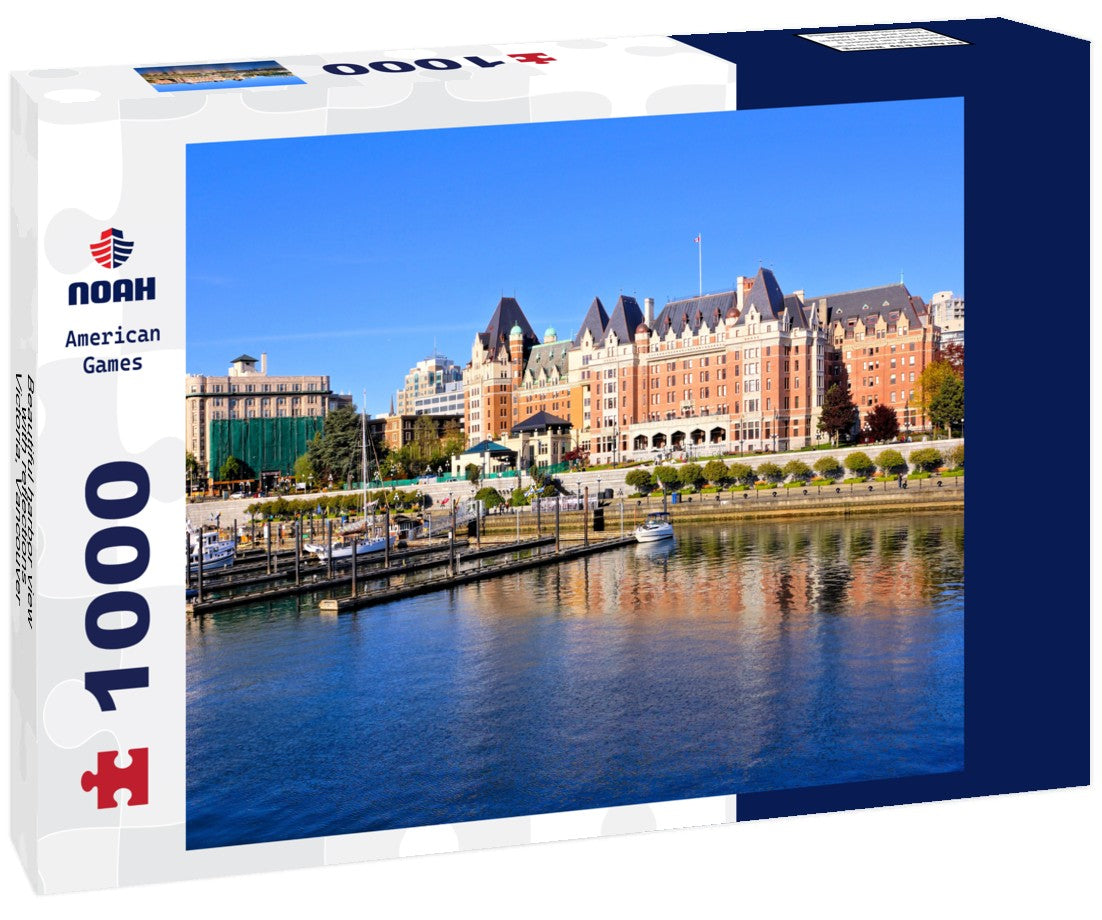 Noah Jigsaw Puzzle Beautiful harbor view with reflections, Victoria, Vancouver Island, BC, Canada 1000 pieces