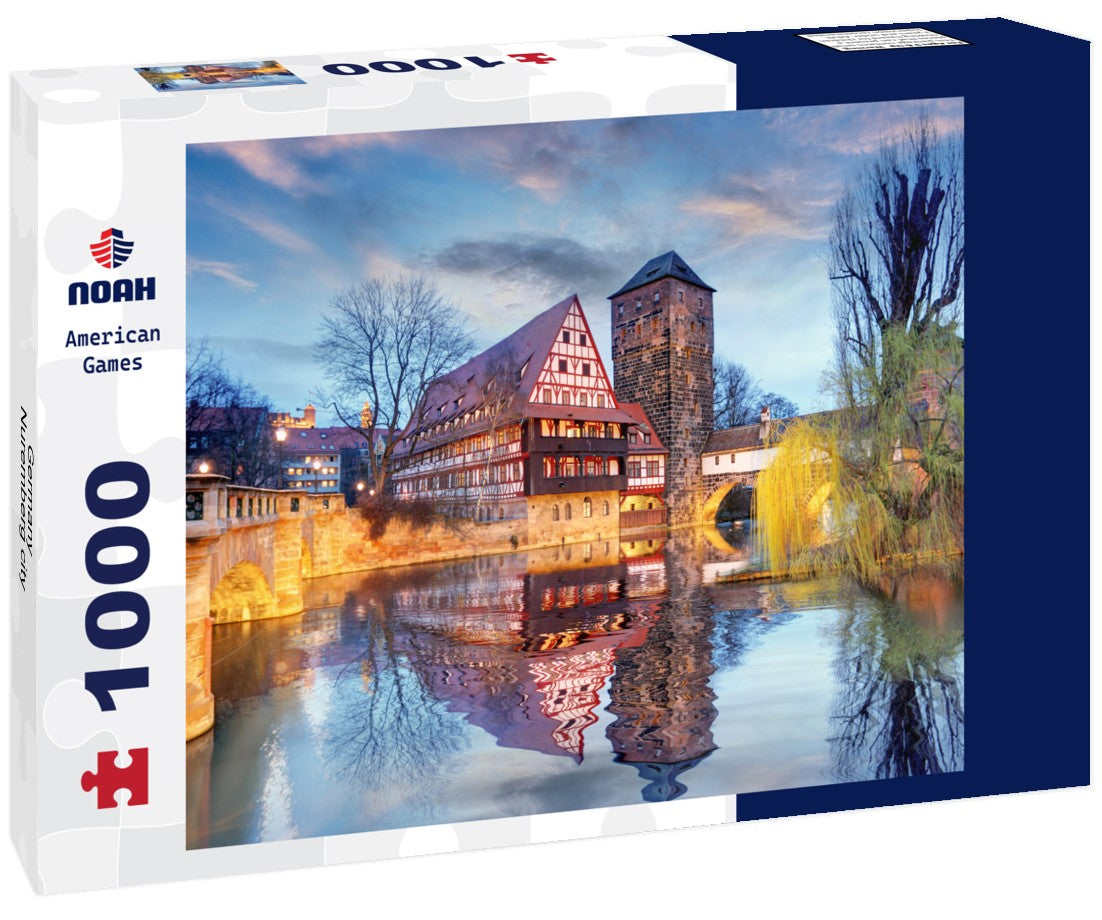 Noah Jigsaw Puzzle Germany - Nuremberg city 1000 pieces