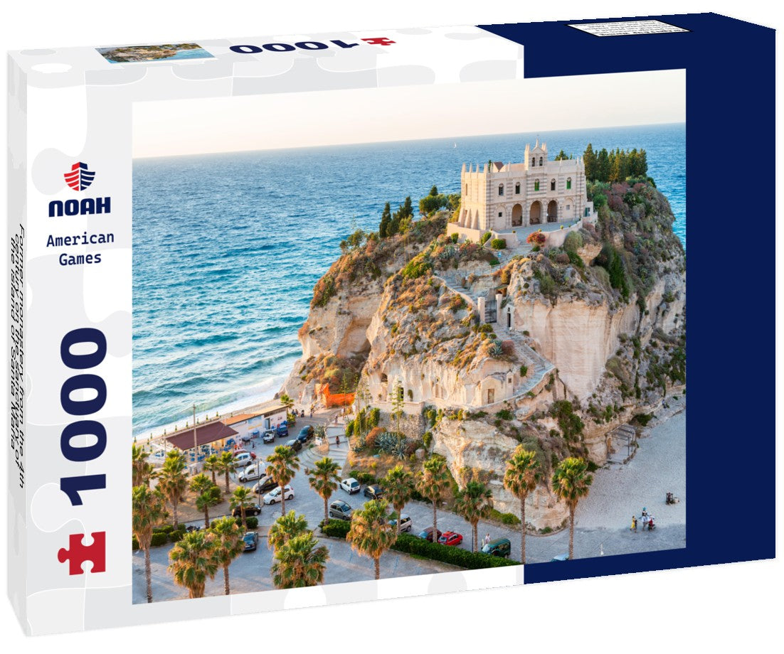 Noah Jigsaw Puzzle Former monastery from the 4th century on the sanctuary of the island of Santa Maria - Tropea, Calabria, Italy 1000 pieces