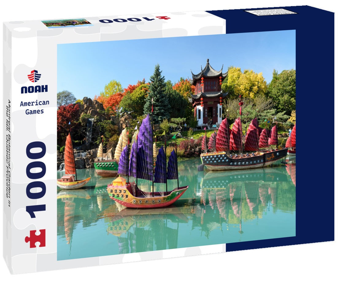 Noah Jigsaw Puzzle Montreal Botanical Garden in the fall, Quebec Province 1000 pieces