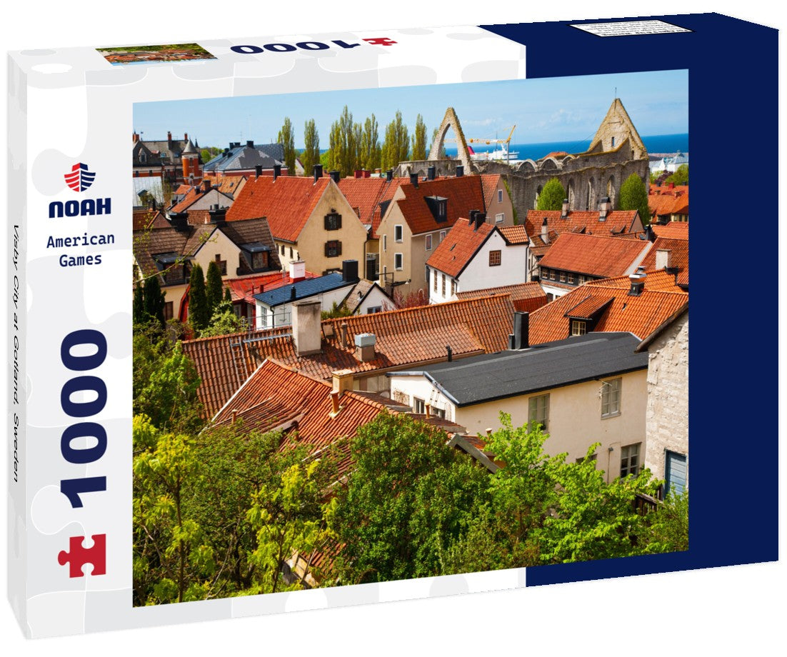 Noah Jigsaw Puzzle Visby City at Gotland, Sweden 1000 pieces