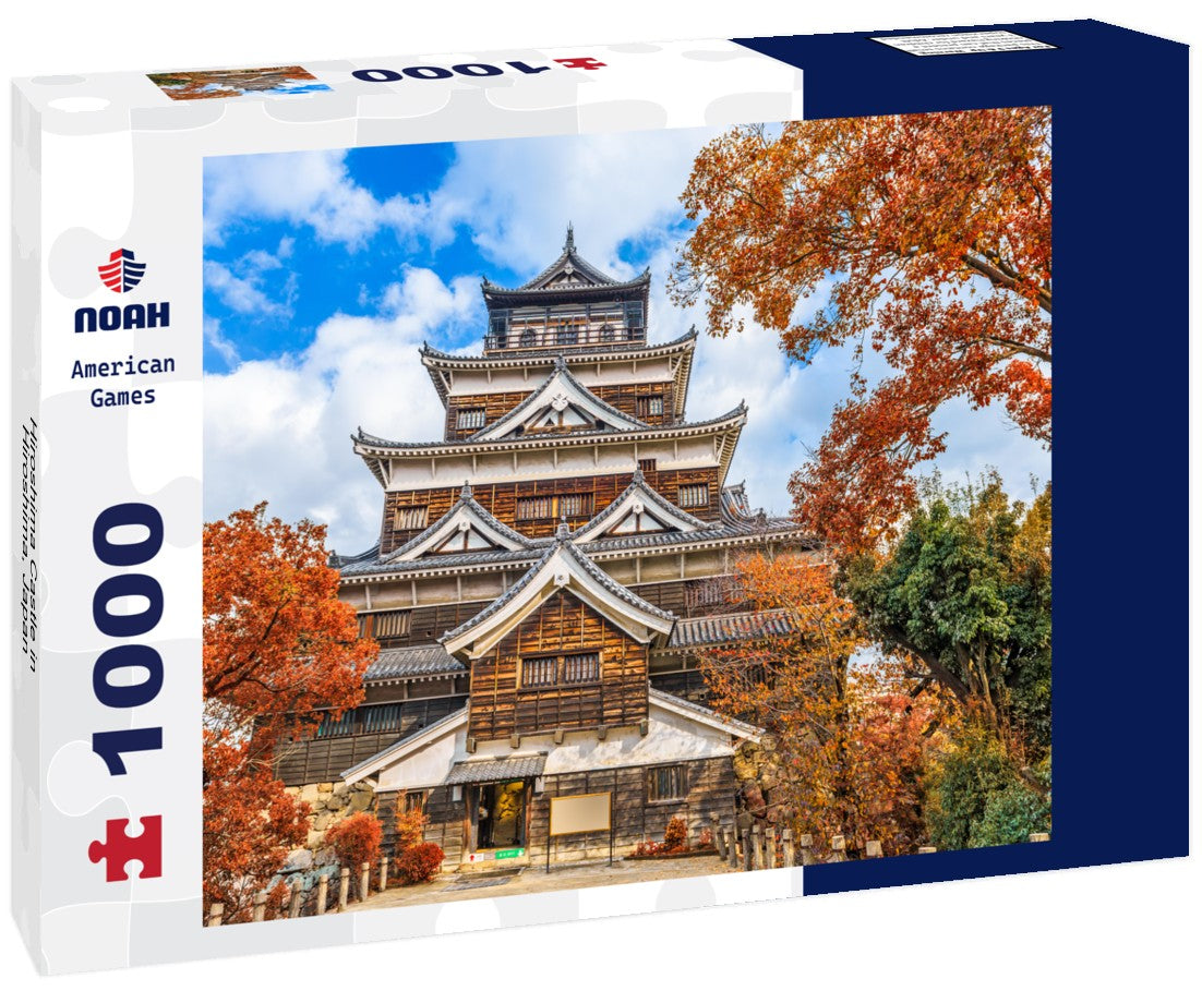 Noah Jigsaw Puzzle Hiroshima Castle in Hiroshima, Japan 1000 pieces