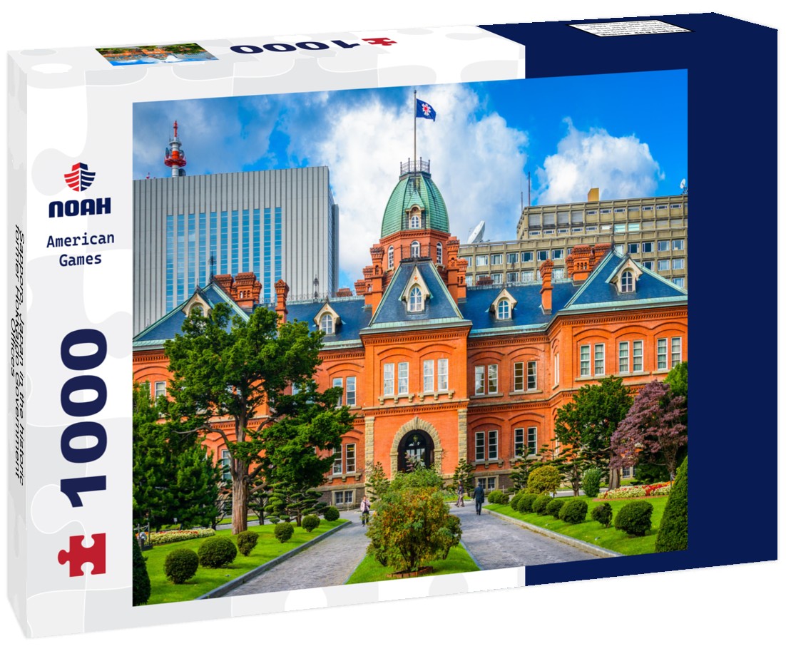 Noah Jigsaw Puzzle Sapporo, Japan in the historic former Hokkaido Government Offices 1000 pieces