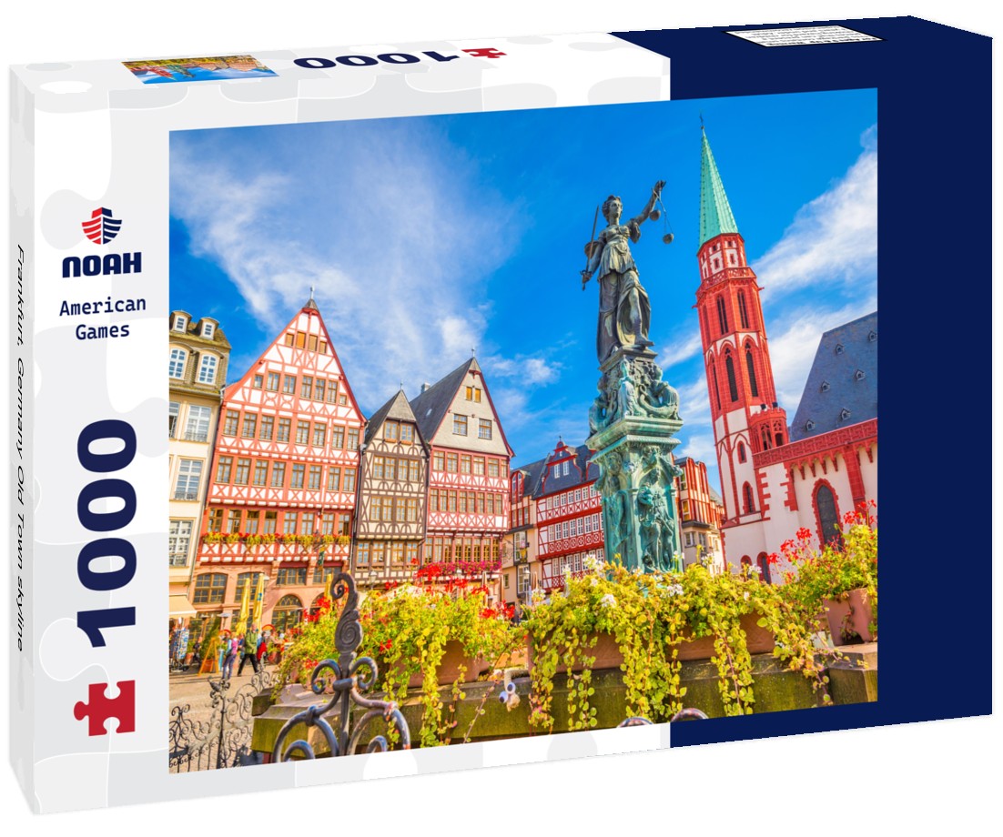 Noah Jigsaw Puzzle Frankfurt, Germany Old Town skyline 1000 pieces