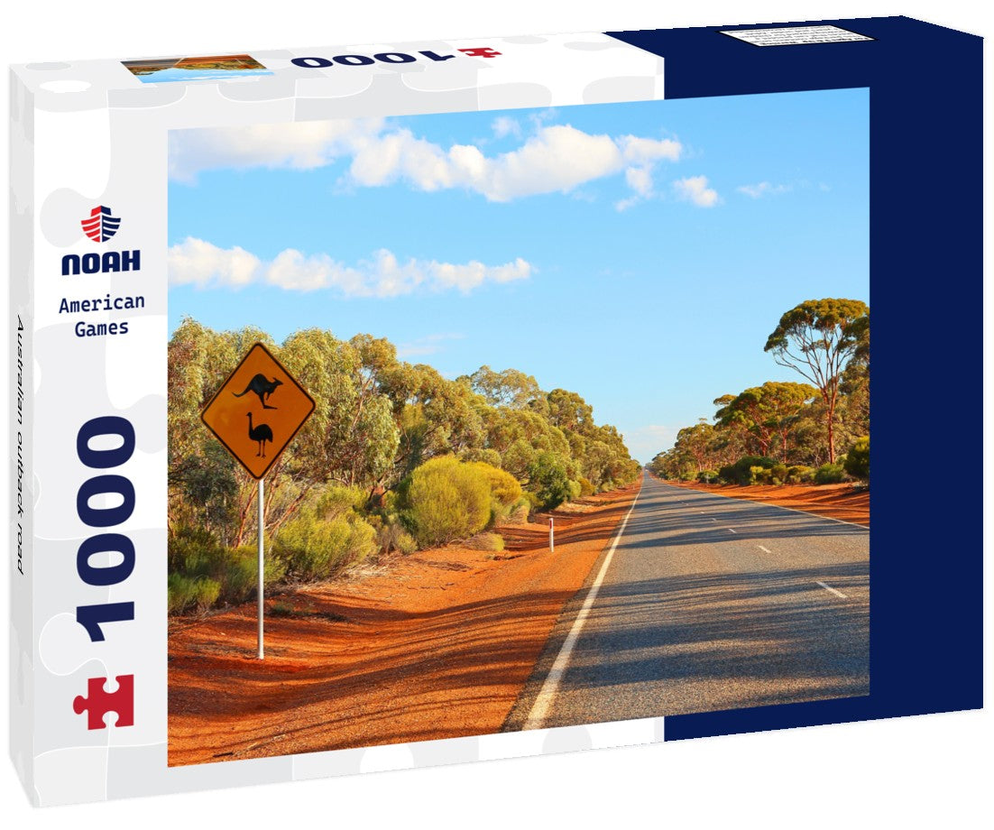 Noah Jigsaw Puzzle Australian outback road 1000 pieces