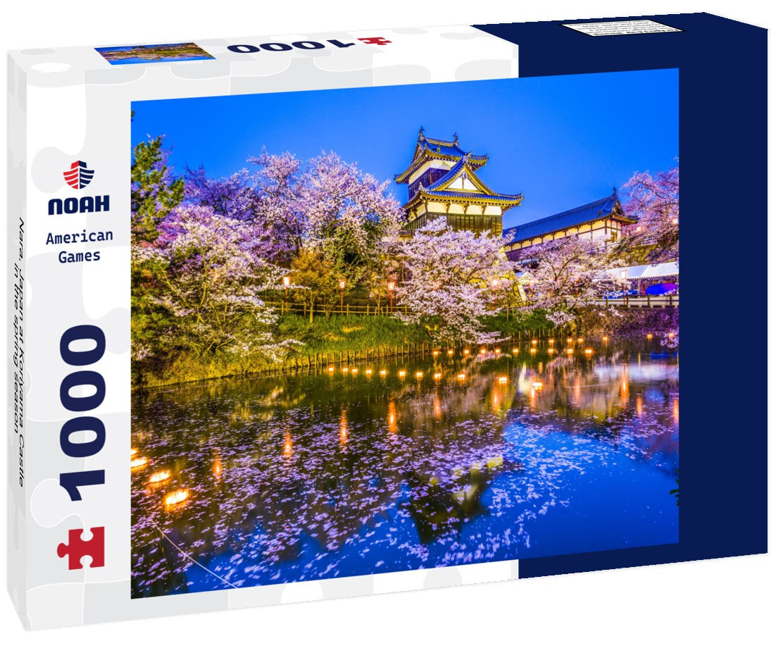 Noah Jigsaw Puzzle Nara, Japan at Koriyama Castle in the spring season 1000 pieces