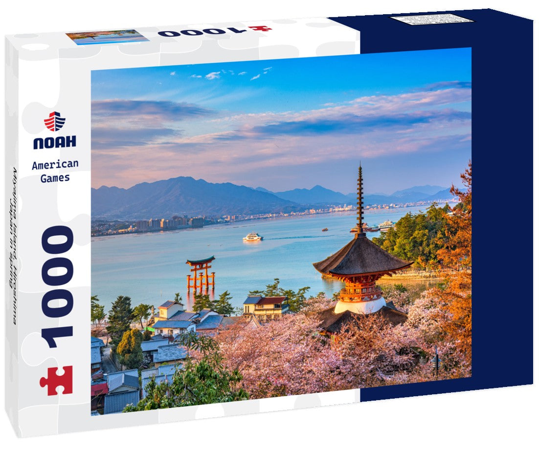 Noah Jigsaw Puzzle Miyajima Island, Hiroshima, Japan in spring 1000 pieces