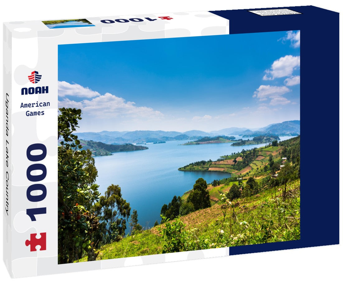 Noah Jigsaw Puzzle Uganda Lake Country 1000 pieces