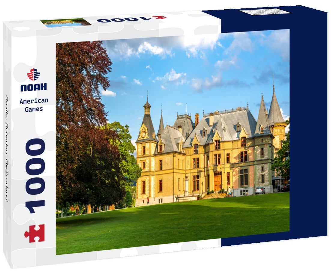 Noah Jigsaw Puzzle Castle, Schadau, Switzerland 1000 pieces