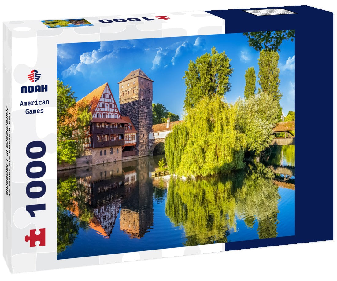 Noah Jigsaw Puzzle The historic old town of Nuremberg in Franconia 1000 pieces