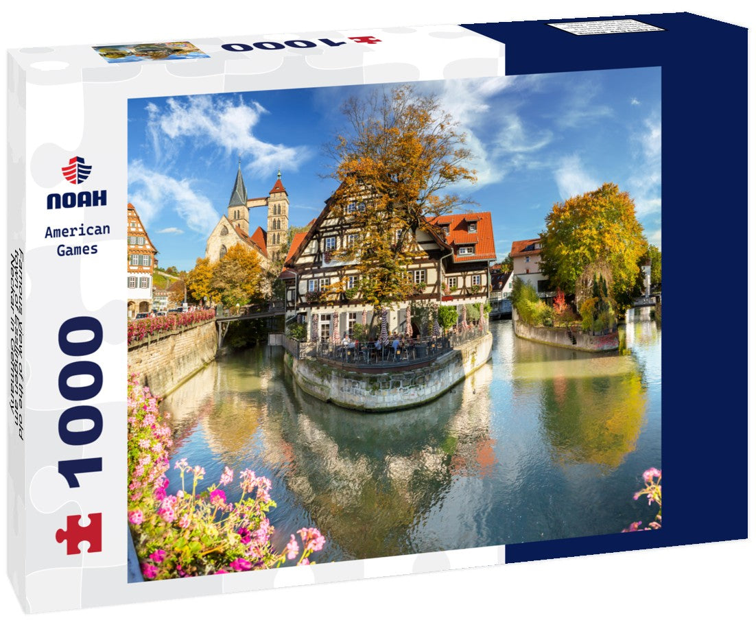 Noah Jigsaw Puzzle Famous view of the old town of Esslingen am Neckar in Germany 1000 pieces