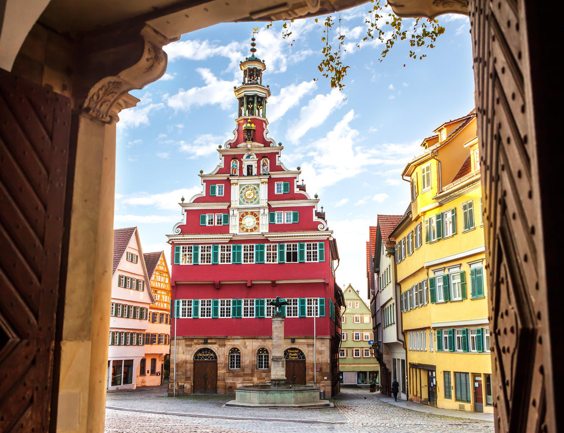 Noah Jigsaw Puzzle Medieval Esslingen am Neckar, Germany, famous old town hall 1000 pieces