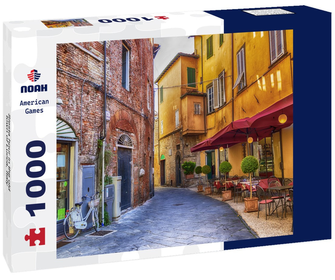 Noah Jigsaw Puzzle Siesta hour in the old town of Lucca, Italy 1000 pieces