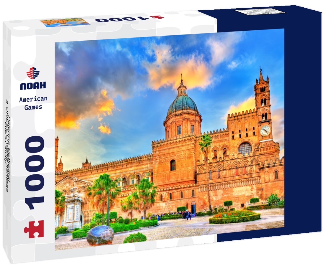 Noah Jigsaw Puzzle Palermo Cathedral, a UNESCO world heritage site in Sicily - Italy 1000 pieces