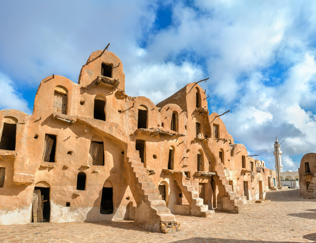 Noah Jigsaw Puzzle Ksar Ouled Soltane near Tataouine in southern Tunisia. North Africa 1000 pieces