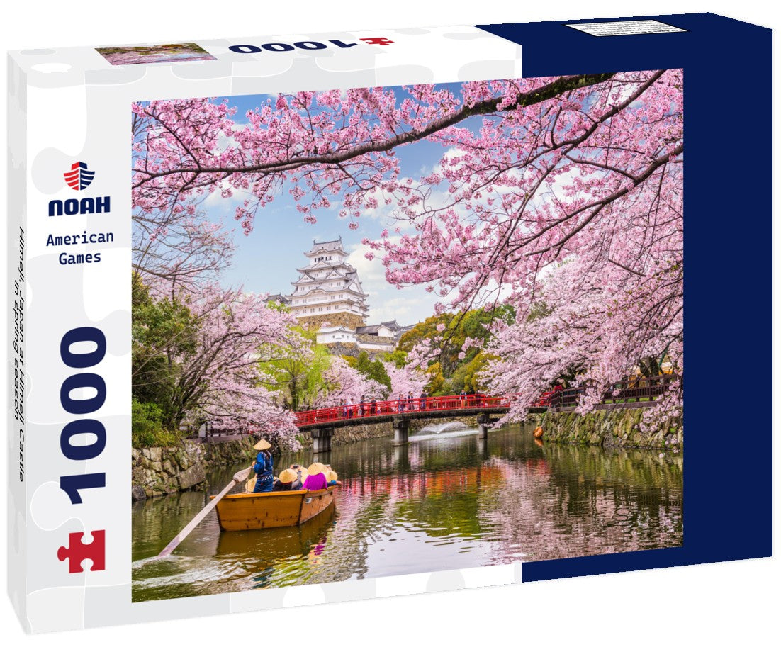 Noah Jigsaw Puzzle Himeji, Japan at Himeji Castle in spring season 1000 pieces