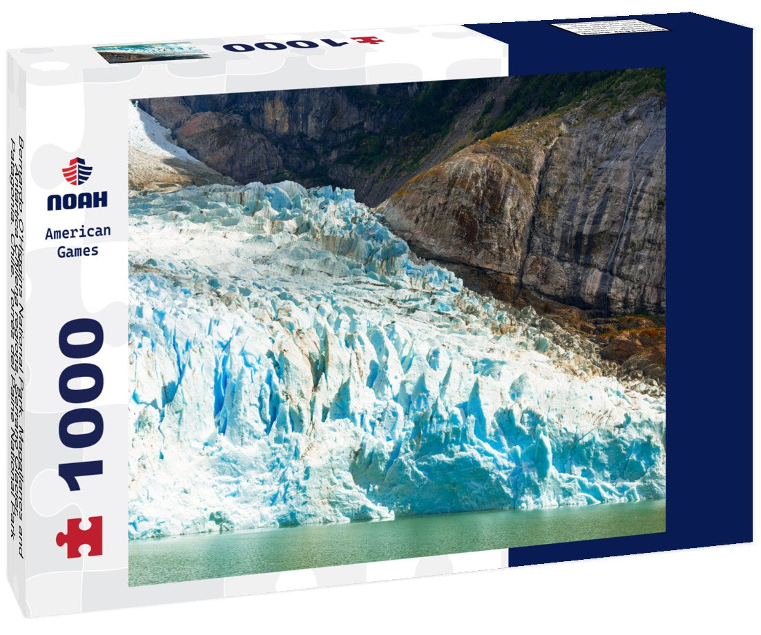 Noah Jigsaw Puzzle Bernardo O'Higgins National Park. Magallanes and Antártica Chilena regions. Serrano Glacier. Patagonia. Chile. Torres del Paine National Park 1000 pieces