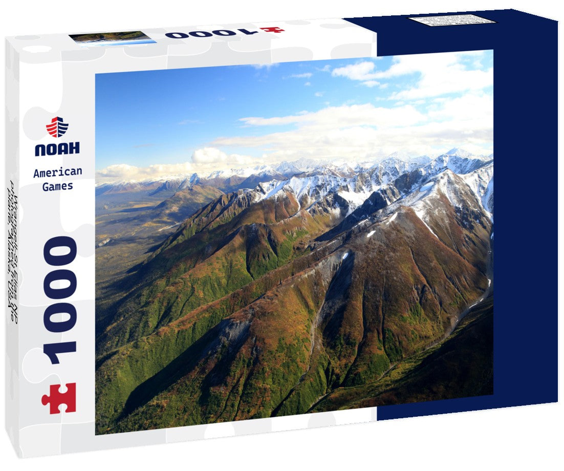 Noah Jigsaw Puzzle Wrangell-St.Elias NP,photographed from the plane, Alaska, USA 1000 pieces
