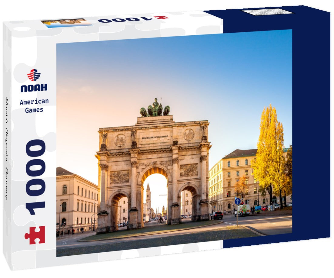 Noah Jigsaw Puzzle Munich, Siegestor, Germany 1000 pieces