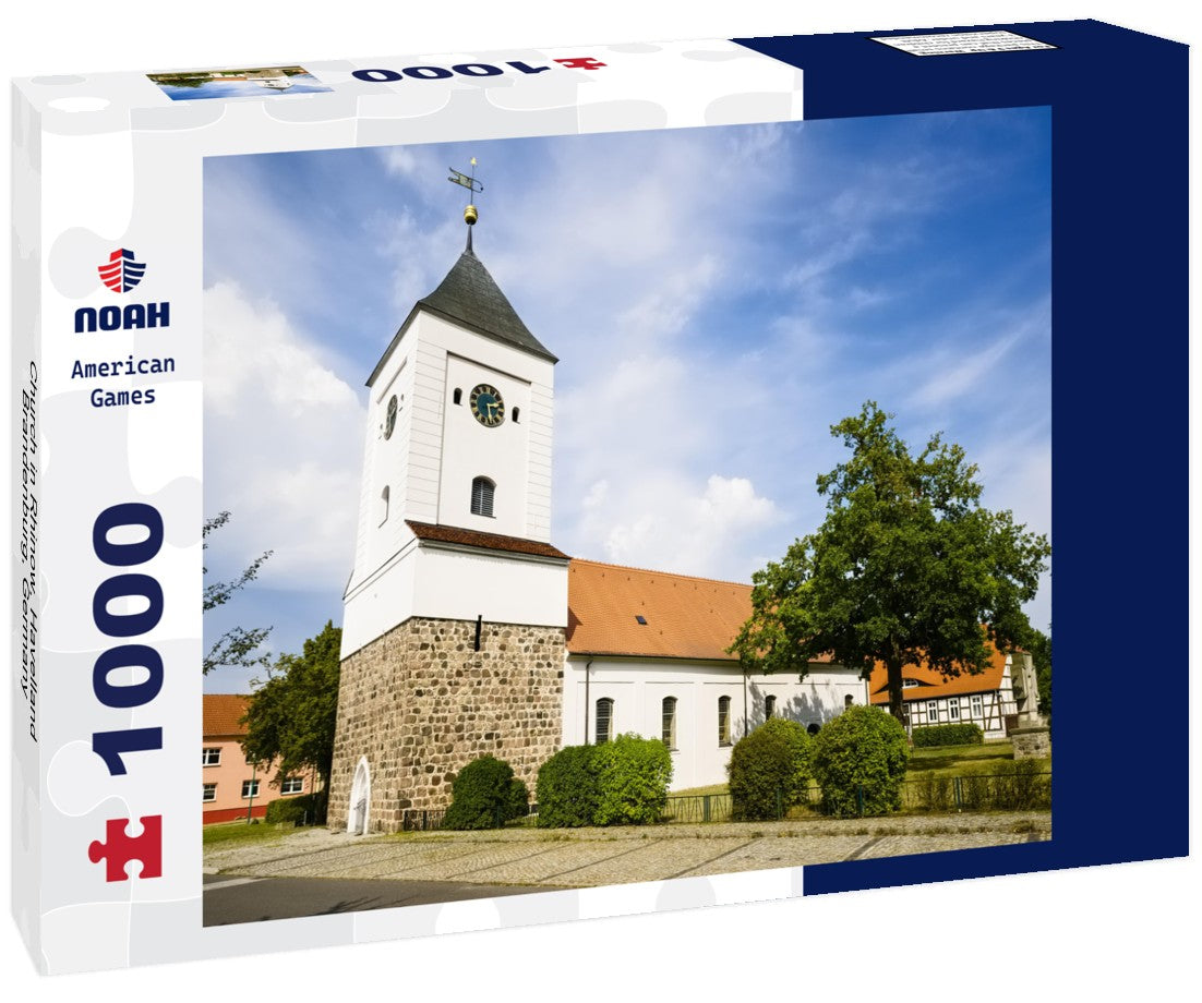 Noah Jigsaw Puzzle Church in Rhinow, Havelland, Brandenburg, Germany 1000 pieces