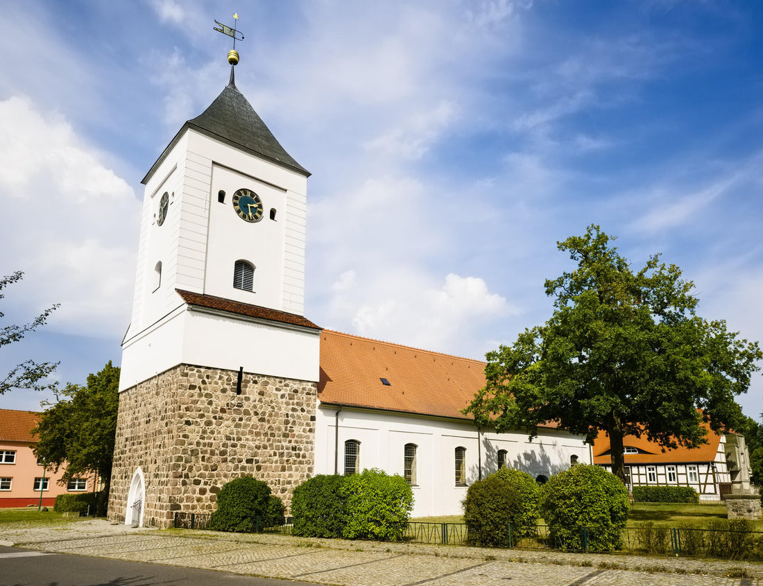 Noah Jigsaw Puzzle Church in Rhinow, Havelland, Brandenburg, Germany 1000 pieces