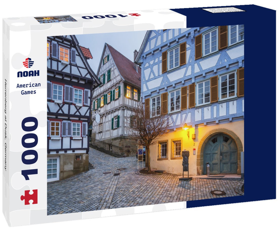 Noah Jigsaw Puzzle Herrenberg at Dusk, Germany 1000 pieces