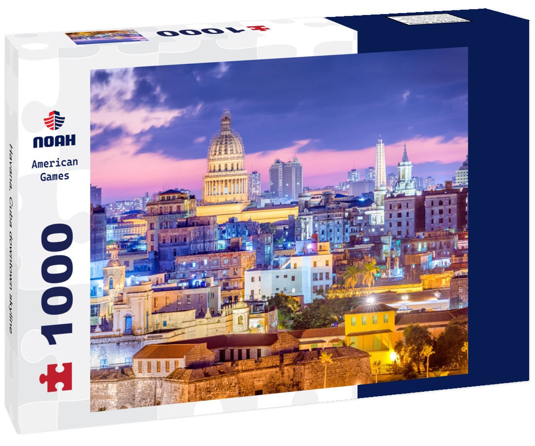 Noah Jigsaw Puzzle Havana, Cuba downtown skyline 1000 pieces
