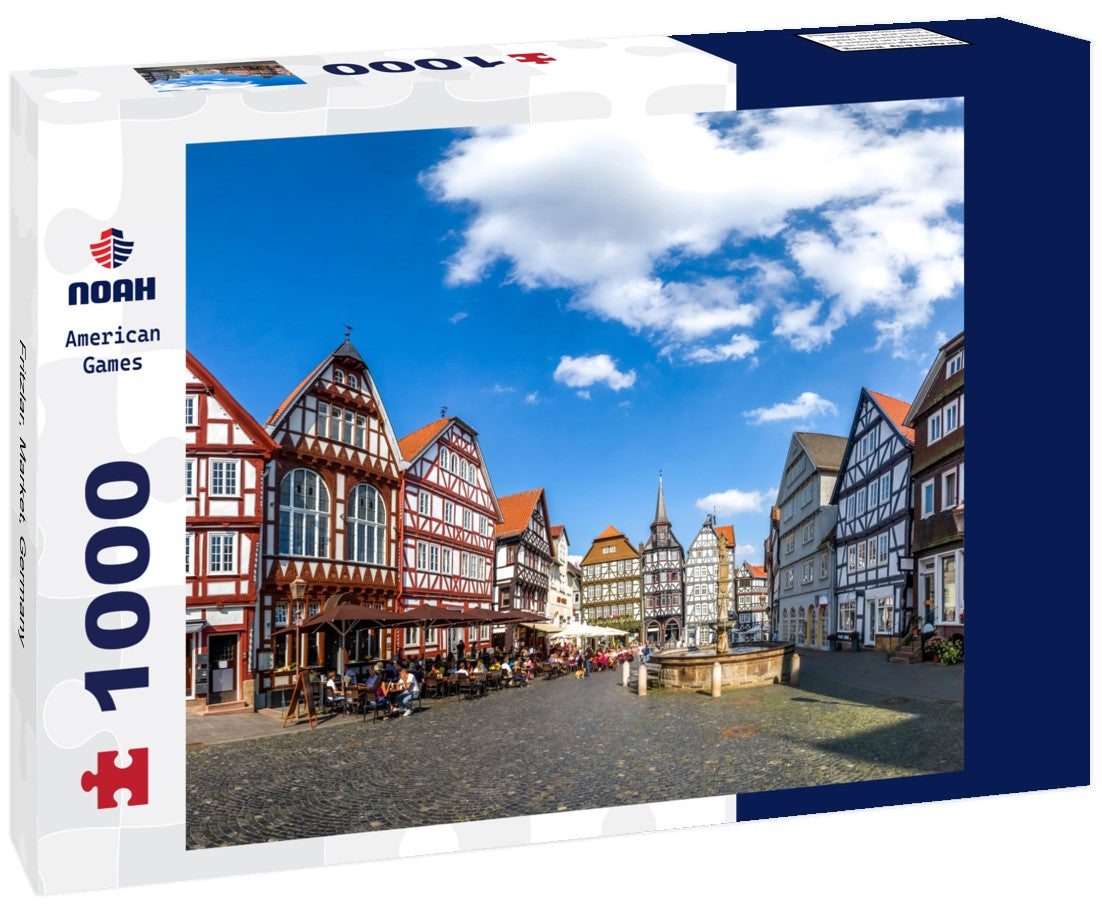 Noah Jigsaw Puzzle Fritzlar, Market, Germany 1000 pieces