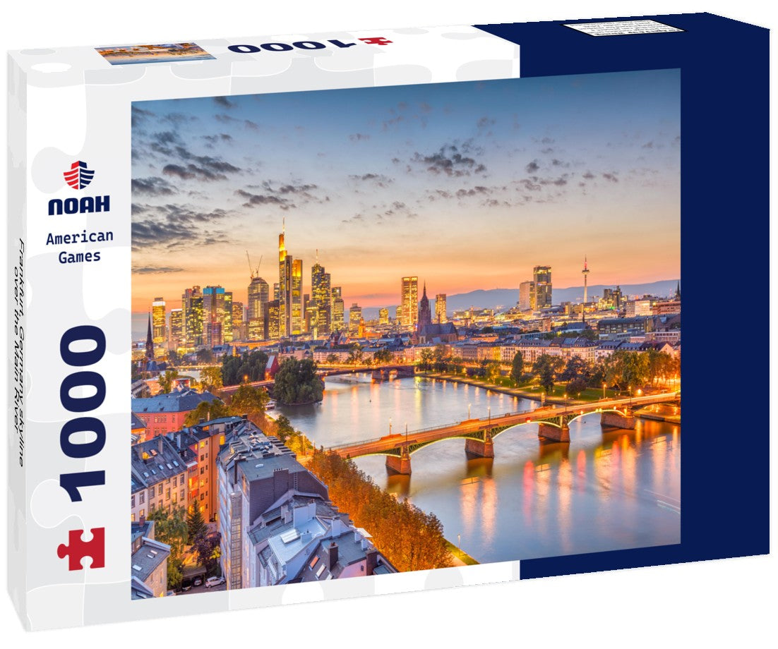 Noah Jigsaw Puzzle Frankfurt, Germany skyline over the Main River 1000 pieces