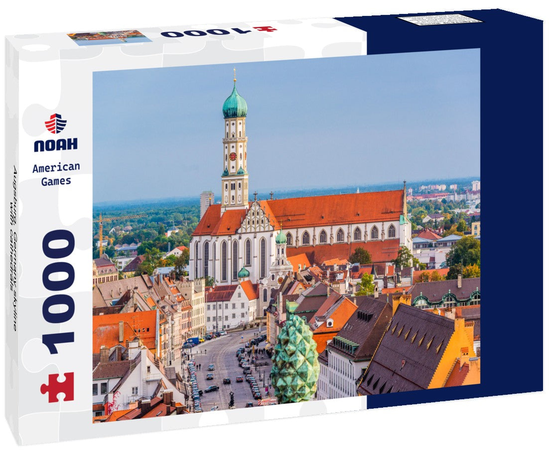 Noah Jigsaw Puzzle Augsburg, Germany skyline with cathedrals 1000 pieces
