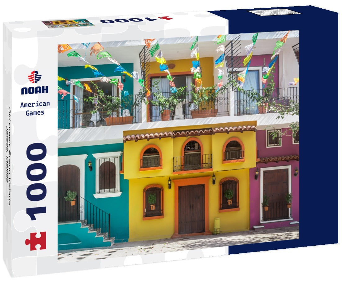Noah Jigsaw Puzzle Old streets Puerto Vallarta, Jalisco, Mexico 1000 pieces