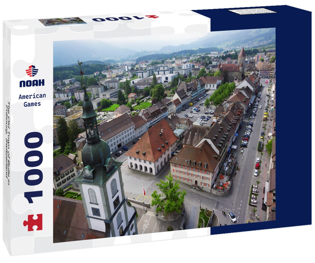 Noah Jigsaw Puzzle The Old Town of Bulle in Fribourg, Switzerland 1000 pieces