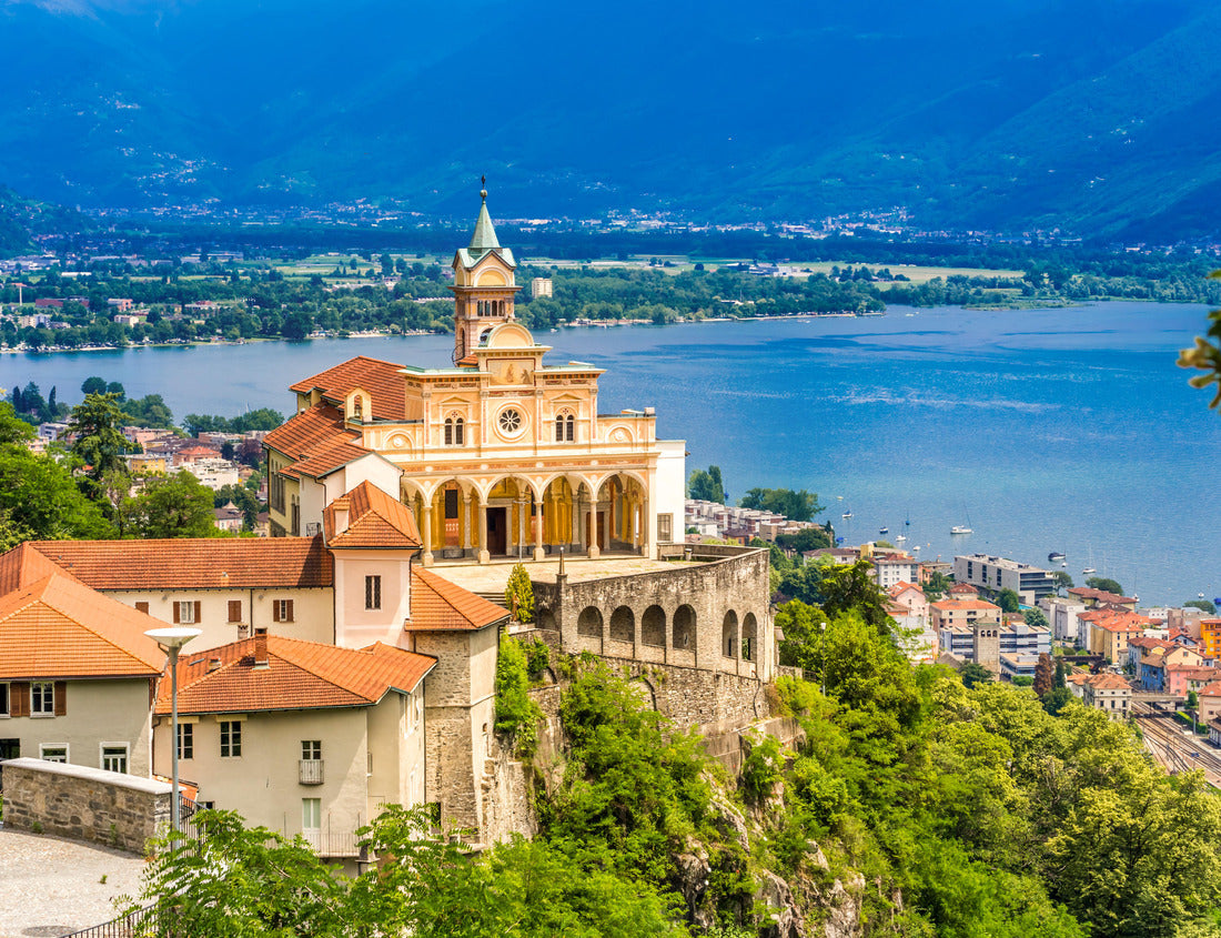 Noah Jigsaw Puzzle Locarno, Madonna del Sasso, Lago Maggiore 1000 pieces