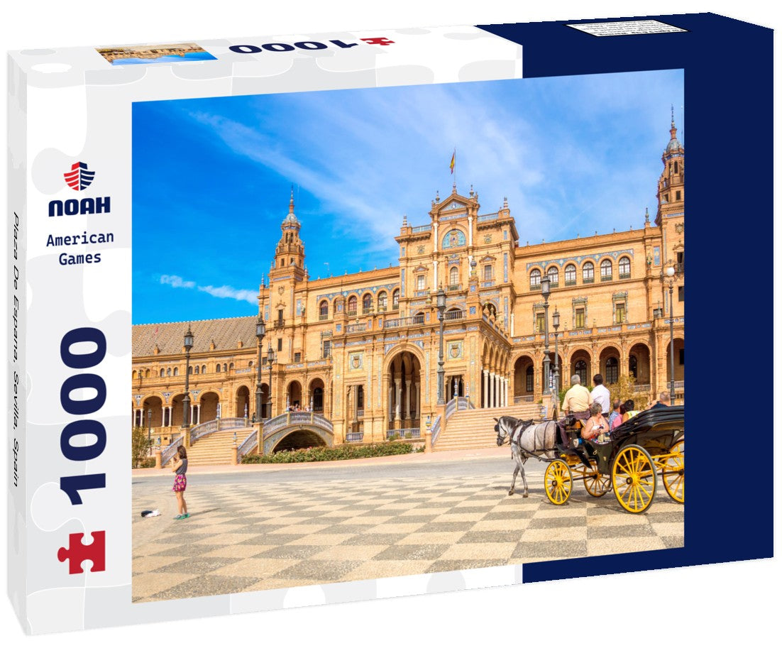 Noah Jigsaw Puzzle Plaza De Espana, Sevilla, Spain 1000 pieces