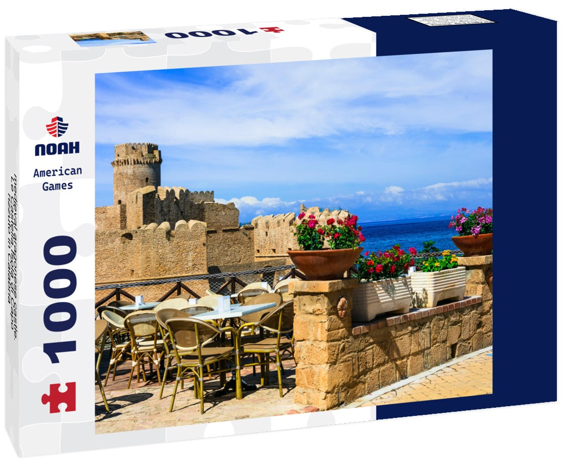 Noah Jigsaw Puzzle medieval aragonese castle. Le Castella.Isola di Capo rizzuto in Calabria 1000 pieces