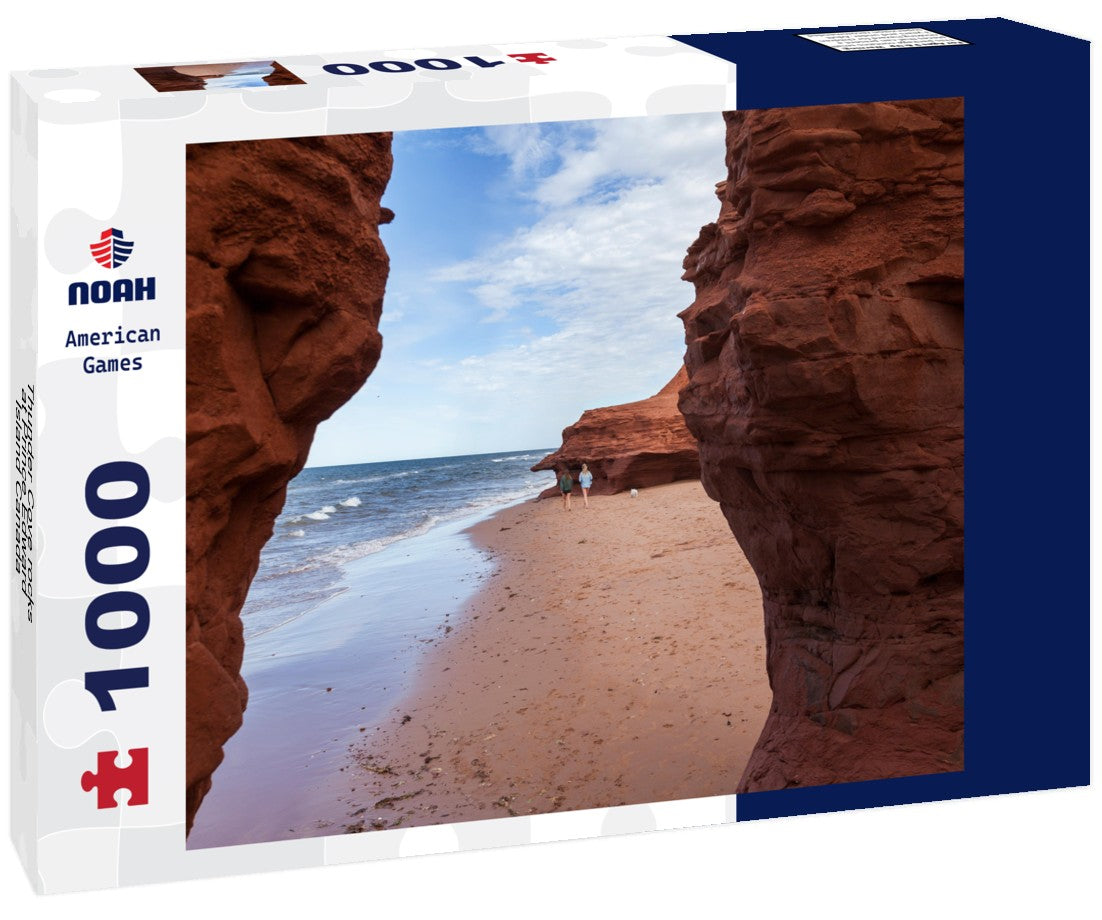 Noah Jigsaw Puzzle Thunder Cove rocks at Prince Edward Island Canada 1000 pieces