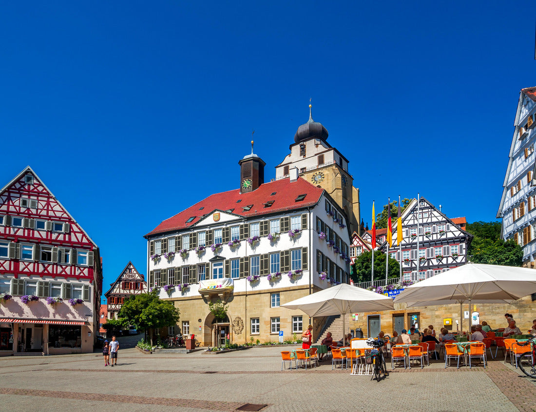 Noah Jigsaw Puzzle Herrenberg, Market, Germany 1000 pieces