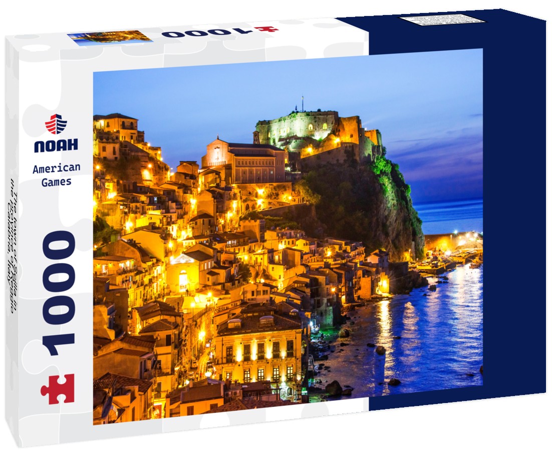 Noah Jigsaw Puzzle The town of Scilla in the province of Reggio Calabria, Italy 1000 pieces