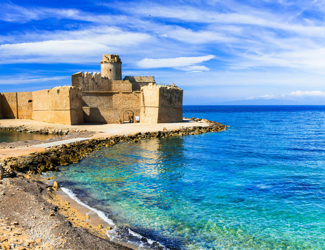 Noah Jigsaw Puzzle Le Castella. Isola di Capo Rizzuto - amazing castle and beautiful sea. Calabria, Italy 1000 pieces