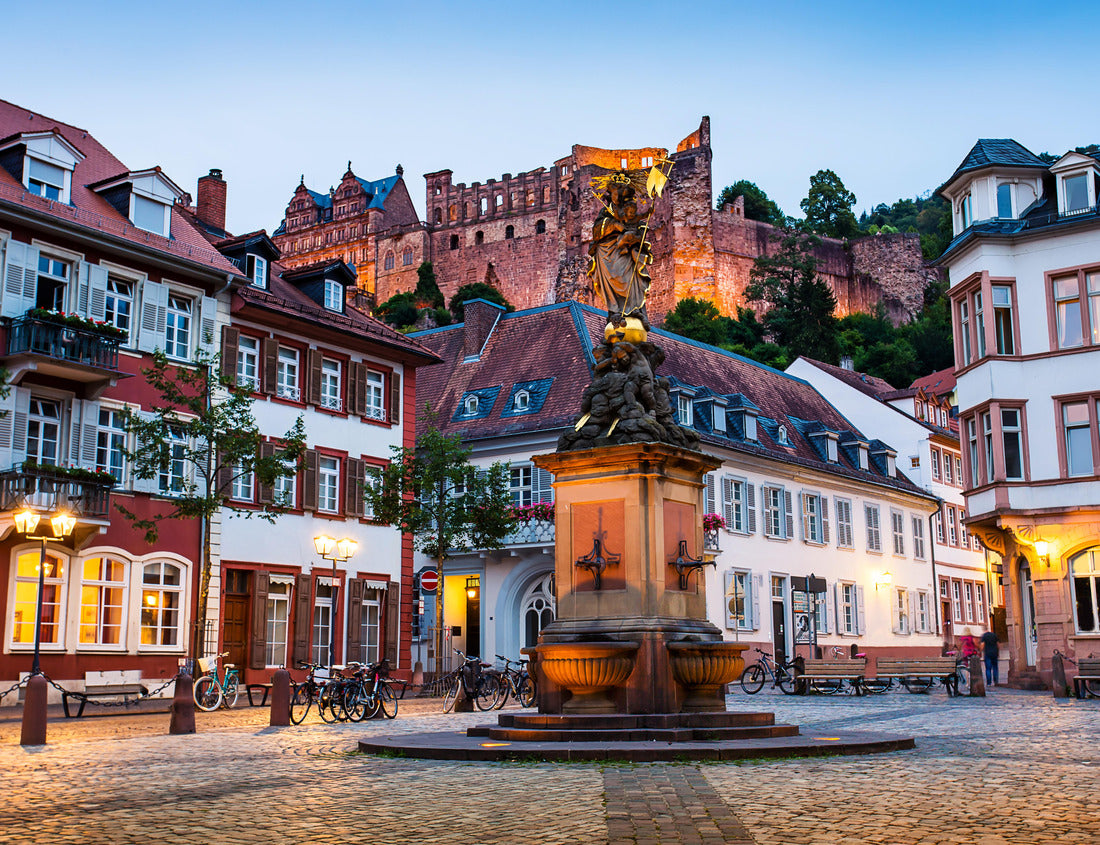 Noah Jigsaw Puzzle Heidelberg at night, Long exposure of the historic city of Heidelberg, Germany 1000 pieces