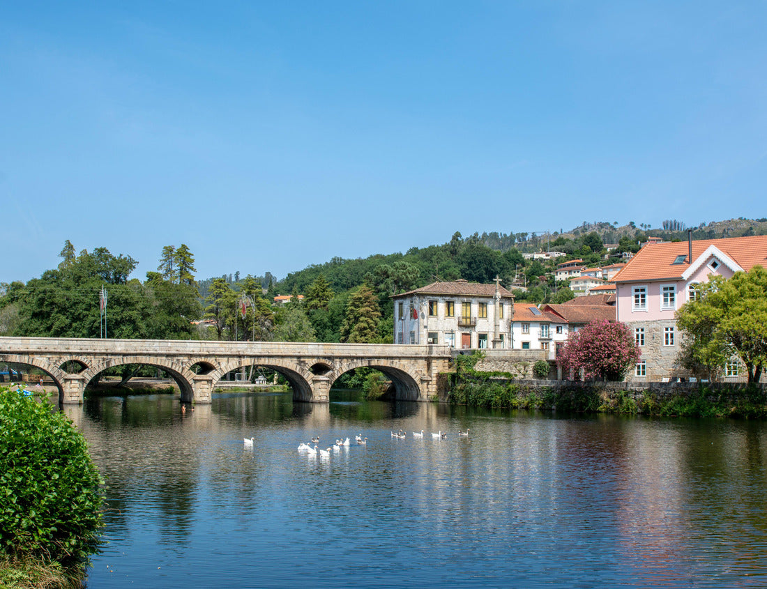 Noah Jigsaw Puzzle Ancient bridge and village of Arcos de Valdevez, in Minho, Portugal 1000 pieces